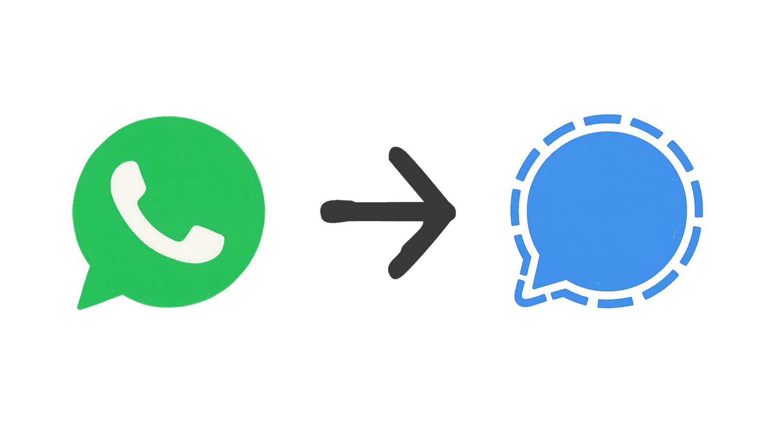WhatsApp naar Signal migratiegids